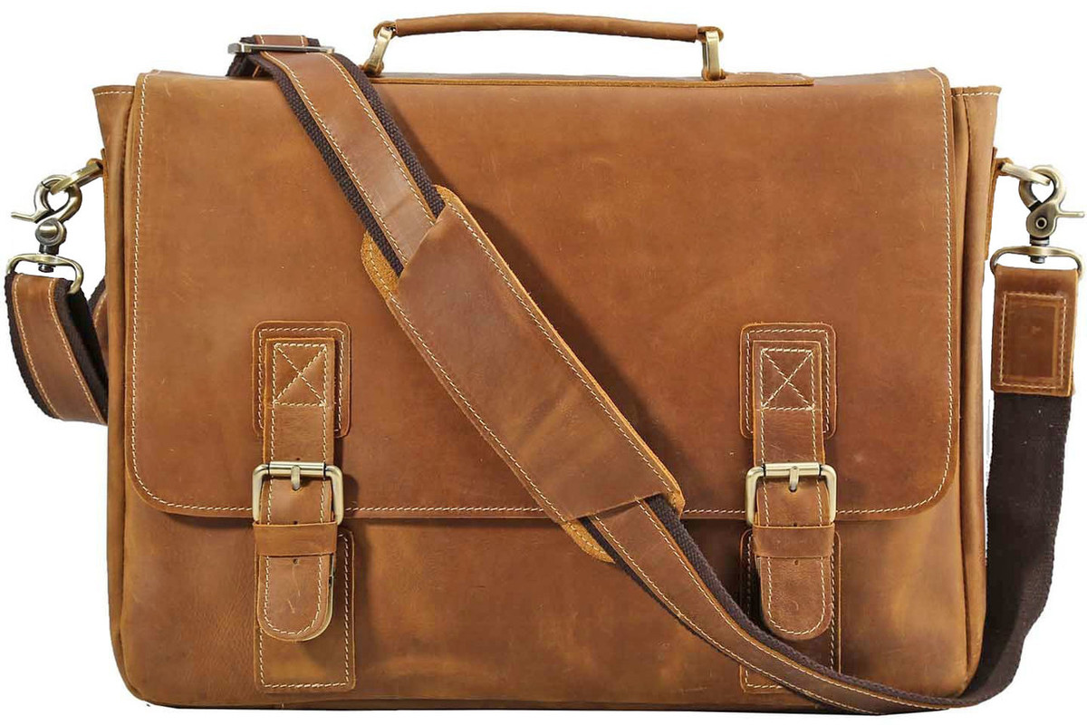 Pratt Leather Briefcase