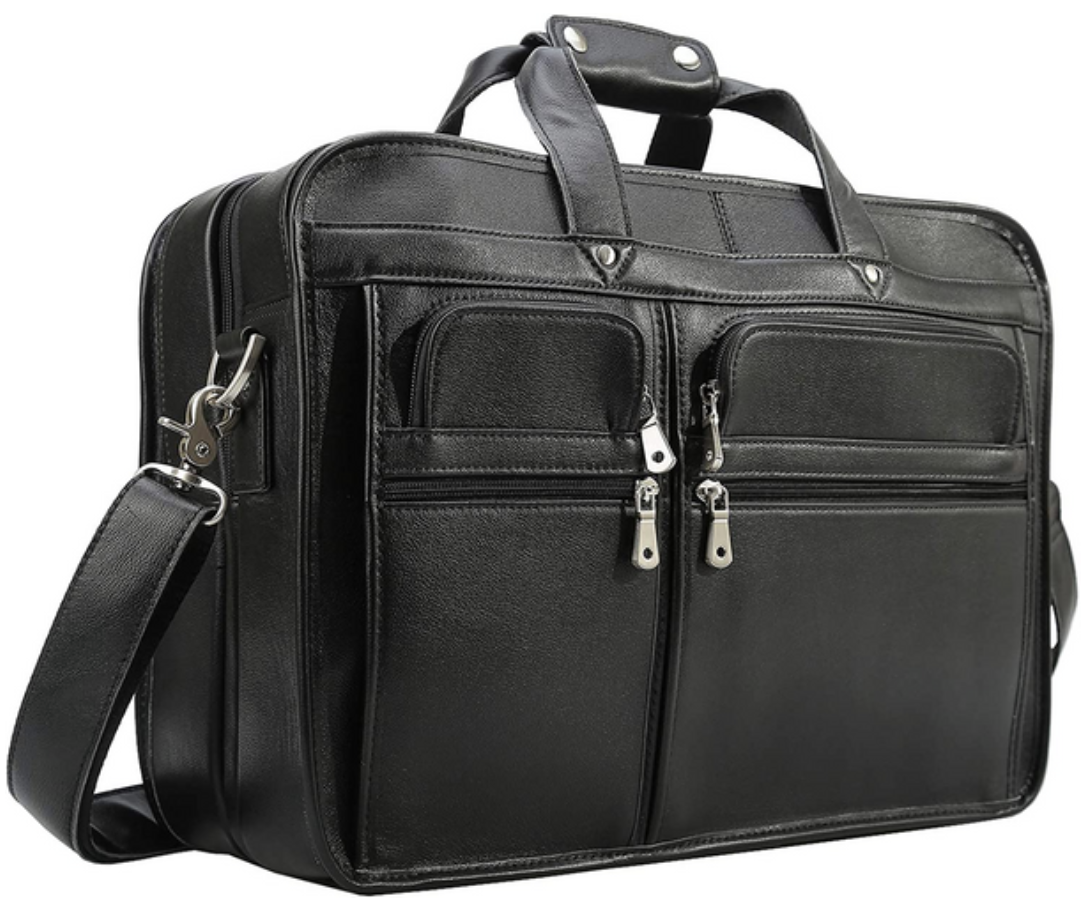Edmond Leather Large Business Briefcase