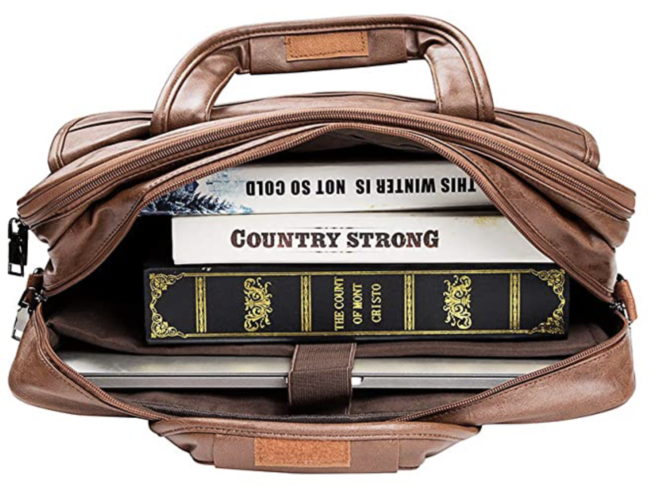 Edmond Leather 15.6" Briefcase